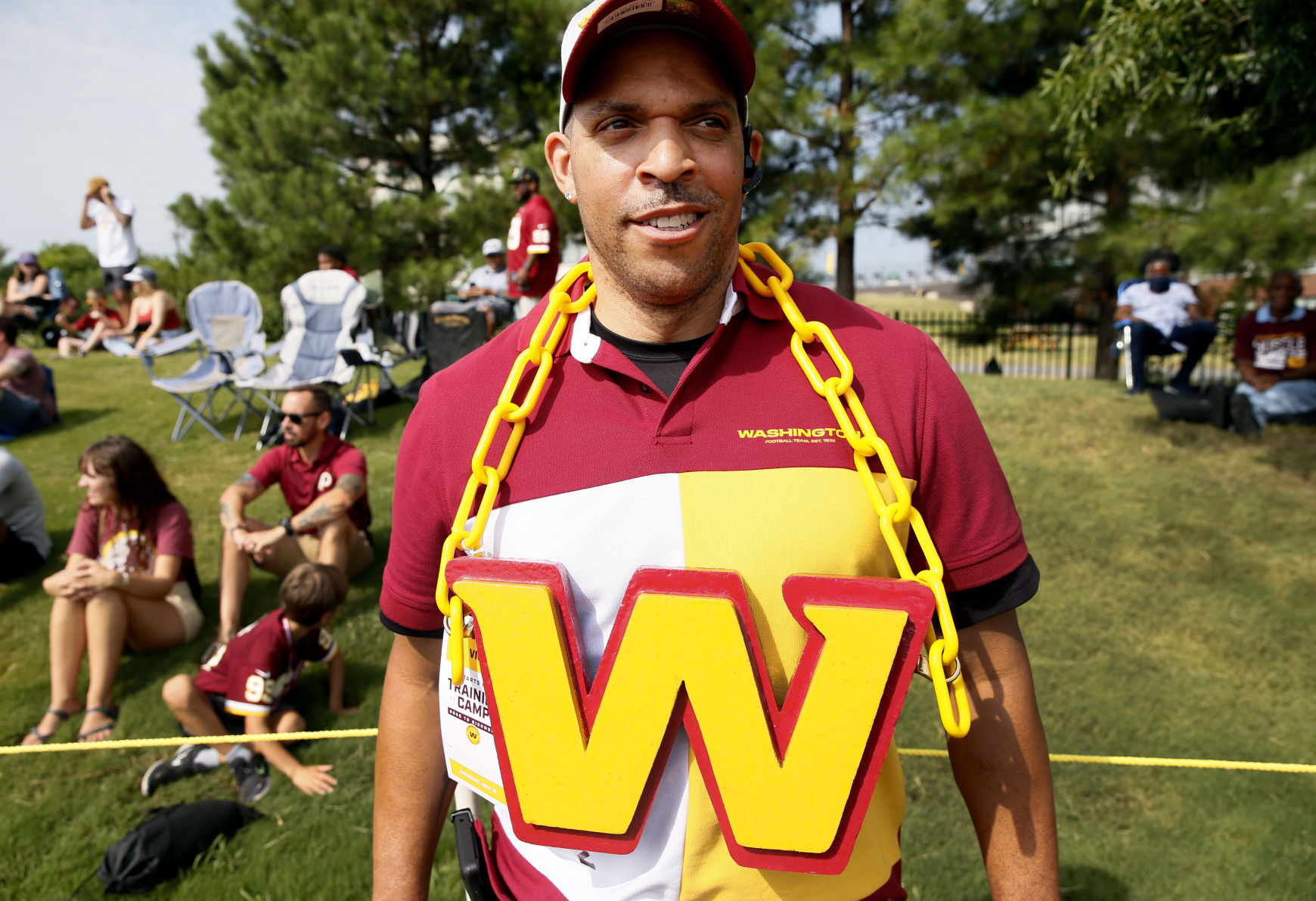Fan appreciation day at Washington training camp